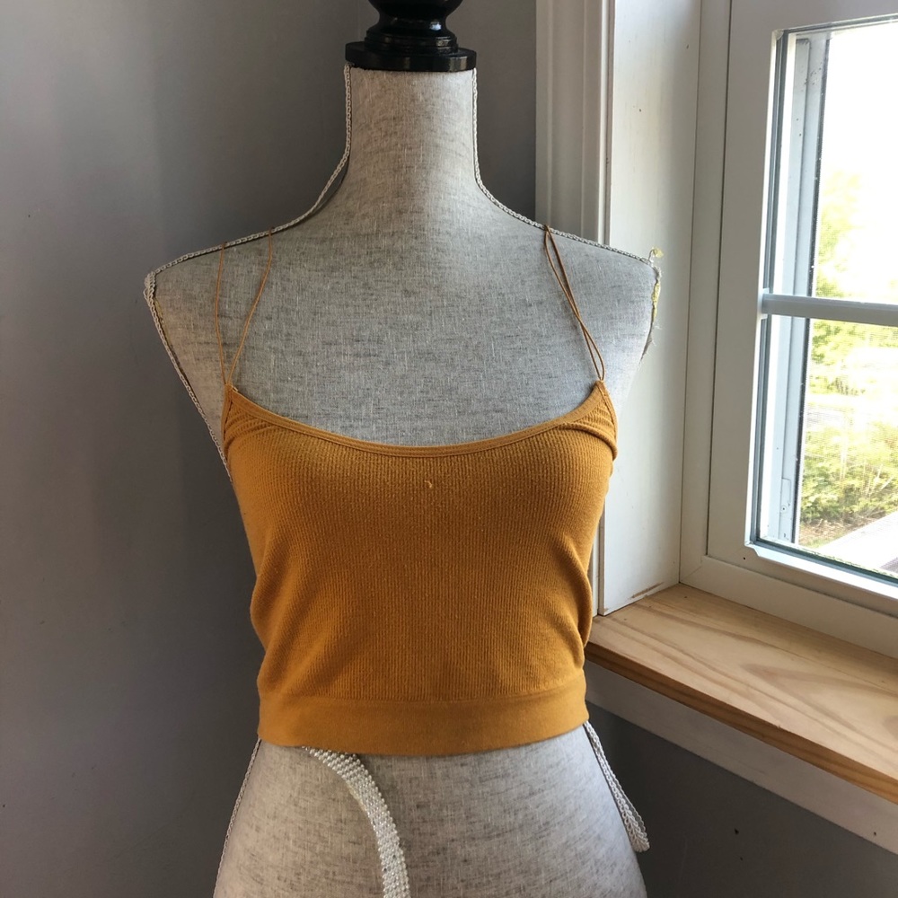 Urban Outfitters seamless markie cropped cami